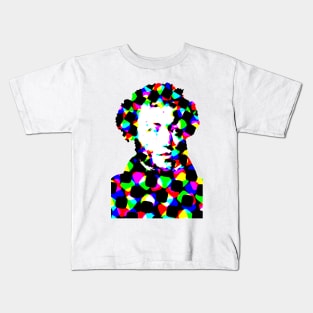 Pushkin. White Edition Kids T-Shirt